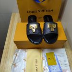 LOUIS VUITTON LOCK IT MULE BLACK 1AAOVL