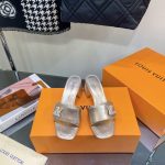 LOUIS VUITTON SHAKE MULE SILVER 1AB1KW