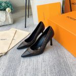 LOUIS VUITTON SIGNATURE PUMPS BLACK 1AACFH