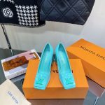 LOUIS VUITTON SHAKE PUMPS TURQUOISE 1AB0SK