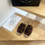 PRADA MULES BROWN 1S141N