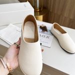 THE ROW CANAL LOAFER OFF WHITE F1258L74BLK