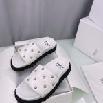 TOGA PULLA FLATFORM SLIDES WHITE FTGPW1