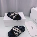 TOGA PULLA CRISS CROSS SLIDES BLACK AJ1189