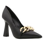VERSACE LA MEDUSA SLING-BACK PUMPS BLACK 1001207