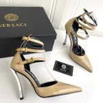 VERSACE PIN-POINT PUMPS NUDE 1007256