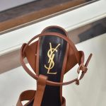 YVES SAINT LAURENT TRIBUTE PLATFORM SANDALS AMBER 315487BDA