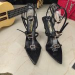 SAINT LAURENT NUIT PUMPS BLACK 334421U