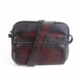 BERLUTI VENEZIA SCRITTO BACKPACK BURGUNDY S5579-V2