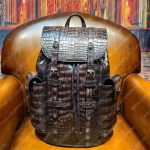 BERLUTI HORIZON BACKPACK BROWN 7D1457