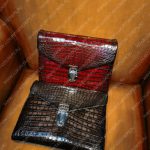 BERLUTI BRIEFCASE RED  654673