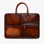BERLUTI UN JOUR SCRITTO LEATHER BRIEFCASE CACAO INTENSO  1_JOUR_NEO-V84