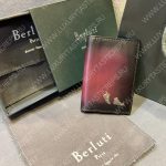 BERLUTI JAGUA LEATHER CARD HOLDER BURGUNDY JAGUA_NEO-JOUR-V1