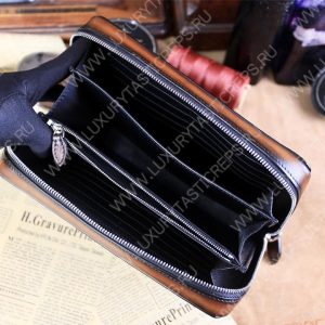 BERLUTI NINO TGM SCRITTO CLUTCH BLACK GREY NINO_TGM_NEO-V2 - Image 8