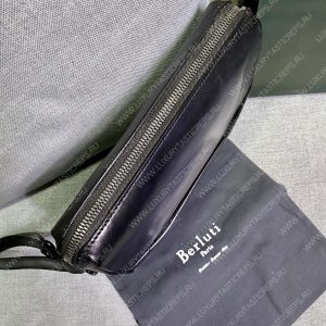 BERLUTI TERSIO SCRITTO POUCH BLACKGREY TERSIO_NEO-JOUR-V84 - Image 3