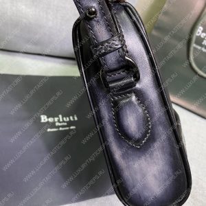 BERLUTI TERSIO SCRITTO POUCH BLACKGREY TERSIO_NEO-JOUR-V84 - Image 6