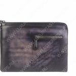 BERLUTI VENEZIA SCRITTO CLUTCH BLACK GREY NINO_TGM_NEO-V2