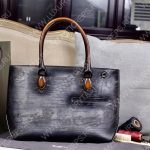 BERLUTI TOUJOURS SCRITTO TOTE BAG GREY NEO-V2