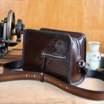 BERLUTI JOURNALIER SCRITTO MESSENGER BROWN C0859-R1