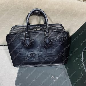 BERLUTI UN JOUR GULLIVER MESSENGER BLACK GREY 1_JOUR_GULLIVER_NEO-V2 - Image 3