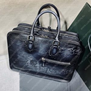 BERLUTI UN JOUR GULLIVER MESSENGER BLACK GREY 1_JOUR_GULLIVER_NEO-V2 - Image 4