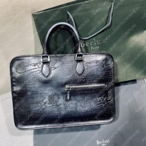 BERLUTI UN JOUR GULLIVER MESSENGER BLACK GREY 1_JOUR_GULLIVER_NEO-V2 - Image 10