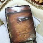 BERLUTI FORMULA 1004 ROLLING SUITCASE BROWN 1004_II-SCRITTO