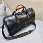 BERLUTI JOUR OFF SCRITTO TRAVEL BAG BROWN AND BLACK JOUR_OFF_MM_NEO-V2