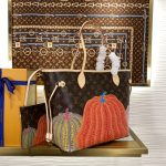 LOUIS VUITTON LV x YK PUMPKIN NEVERFULL MM MULTICOLOR M46468